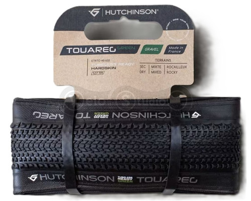 Вело покрышка HUTCHINSON TOUAREG 650X47, Reinforced+, Tubeless Ready, Black