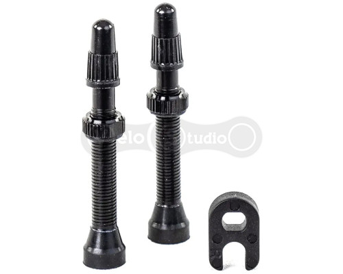 Ниппели для бескамерки HUTCHINSON KIT VALVE 44MM TL X 2+ ключ