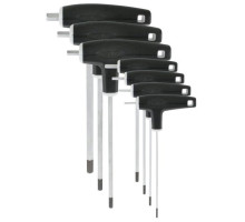 Набор шестигранных ключей VAR CL-18000-02/08 7штук