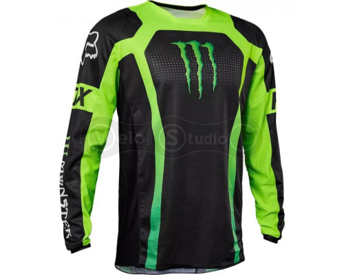 Джерсі FOX 180 Monster Jersey чорна розмір XS