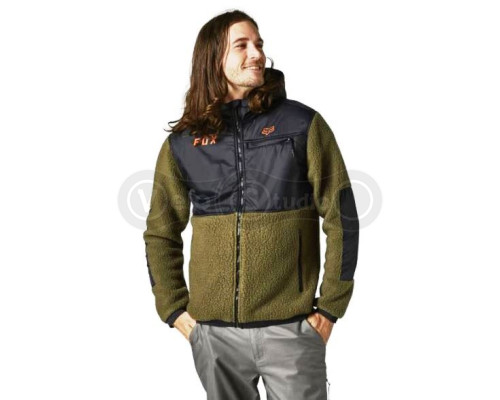 Куртка FOX Dayton Zip Fleece Fatigue Green размер XL