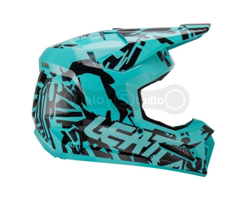 Мотошлем Leatt Helmet Moto 3.5 Fuel M (57-58 см) + Маска Velocity