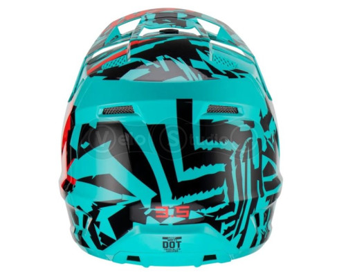 Мотошлем Leatt Helmet Moto 3.5 Fuel M (57-58 см) + Маска Velocity