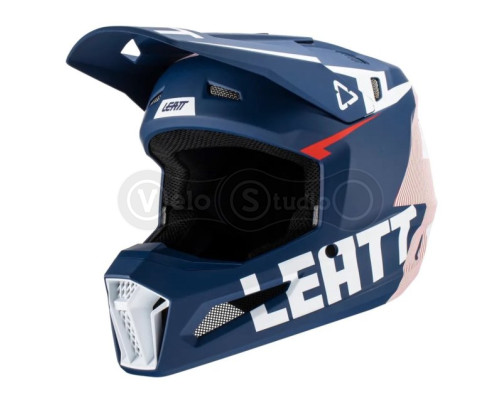 Мотошолом Leatt Helmet Moto 3.5 Royal S (55-56 см) + Маска Velocity