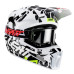 Мотошлем Leatt Helmet Moto 3.5 Zebra XS (53-54 см) + Маска Velocity