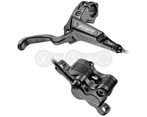 Дискові задні гідравлічні гальма TRP Quadiem G-Spec-RH R 4 поршня, 1900мм, чорні