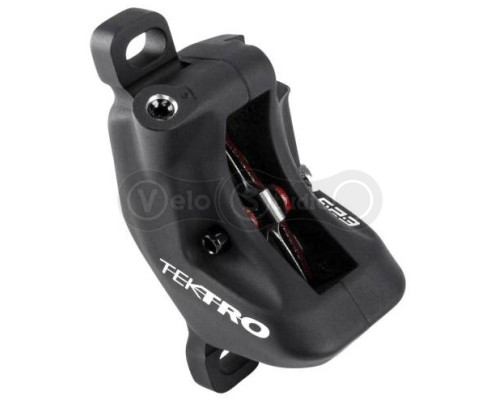 Калипер гидравлических тормозов TEKTRO DO6.X с Banjo для HD-M750, 4 поршня, черный