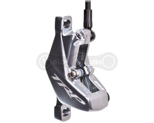 Калипер гидравлических тормозов TRP GS2.4 к тормозам TRAIL EVO, DHR EVO, 4 поршни, серый