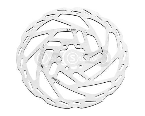 Тормозной ротор TEKTRO TR160-54, 160мм (толщина 2.3 мм)