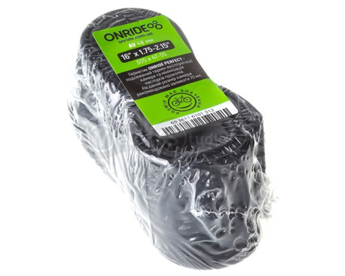 Вело камера ONRIDE Classic 16"x1.75-2.15" (305-47/55) AV 48 (polybag)