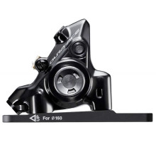 Калипер Shimano BR-R9270-F Dura Ace передний Flat Mount адаптер 140/160мм