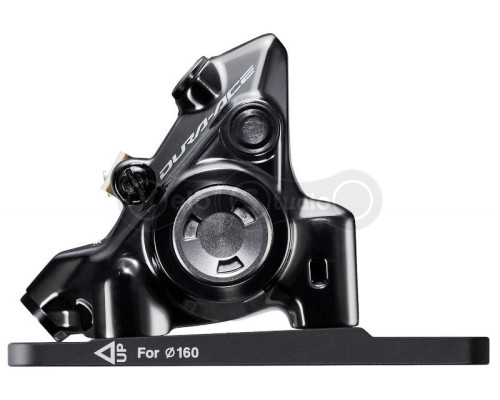 Калипер Shimano BR-R9270-F Dura Ace передний Flat Mount адаптер 140/160мм