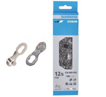 Цепь Shimano CN-M6100 116 звеньев Quick Link 12 скоростей