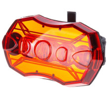 Задняя мигалка ONRIDE Dia (2xAAA в комплекте), пластик