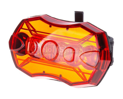 Задняя мигалка ONRIDE Dia (2xAAA в комплекте), пластик