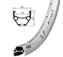 Обід Remerx DRAGON LINE RX 719, 26'', 559x19, 32 отв, AV, сірий, V-Br, CNC