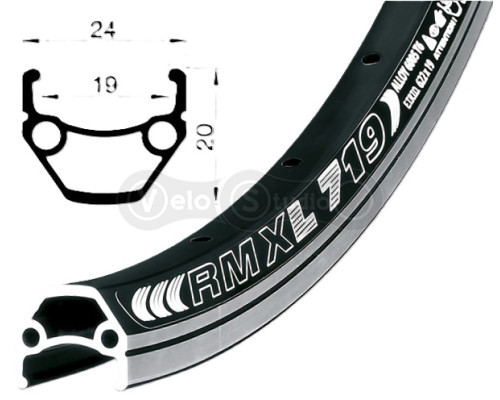 Обід Remerx DRAGON LINE RX 719, 26'', 559x19, 32 отв, AV, V-Br, CNC