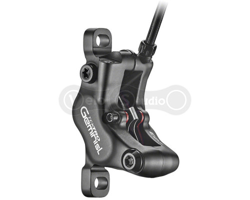 Дисковый передний тормоз TEKTRO HD-M535-F 4 поршня, под 3 пальца, 1900мм, черный