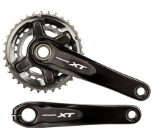 Шатуны Shimano FC-M8000-2x11 DEORE XT, Hollowtech 175мм 34x24T