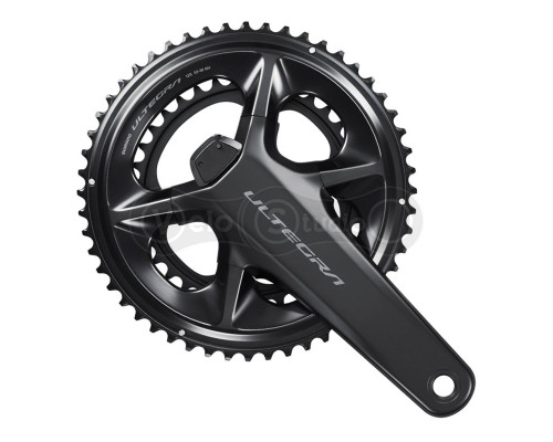 Шатуны Shimano FC-R8100-P 2x12 скоростей 172,5 мм 52x36 с измерителем мощности