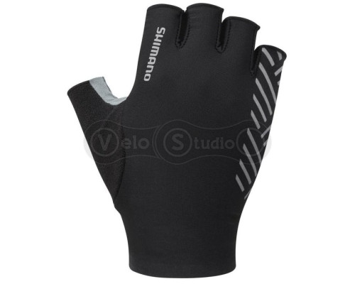 Вело перчатки Shimano Advanced черные без пальцев размер M