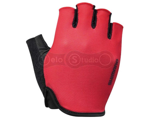 Вело рукавички Shimano Airway червоні без пальців розмір XL