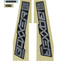 Набір наклейок на вилку ROCKSHOX - BOXXER ULTIMATE 27/29 GLOSS POLAR FOIL FOR HIGH GLOSS BLACK (2021)