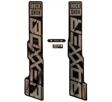 Наклейки на вилку RockShox BoXXer SELECT 27/29 GGRY/DFB