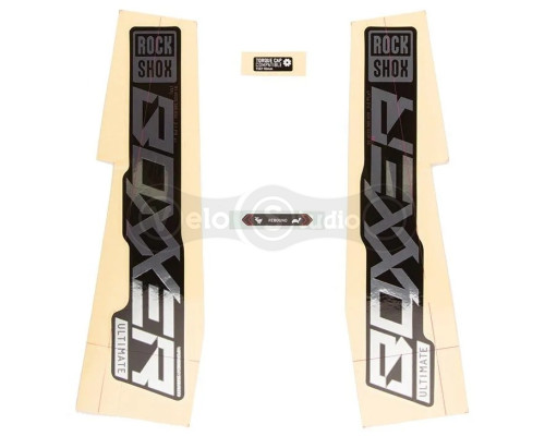 Наклейки на вилку RockShox BoXXer ULTIMATE 27/29 GPLRF/GLB