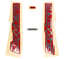 Наклейки на вилку RockShox BoXXer ULTIMATE 27/29 GPLRF/RED