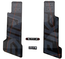 Оригінальні наклейки на вилку RockShox PIKE SELECT 27/29 MGRY/BLK