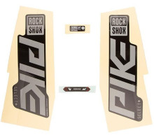 Оригінальні наклейки на вилку RockShox PIKE SELECT+ 27/29 MPLR/BLK