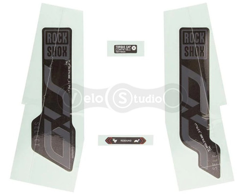 Наклейки на вилку RockShox SID SELECT 120 29 GGRY/DFB