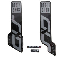 Наклейки на вилку RockShox SID SELECT 120 29 MGRY/BLK