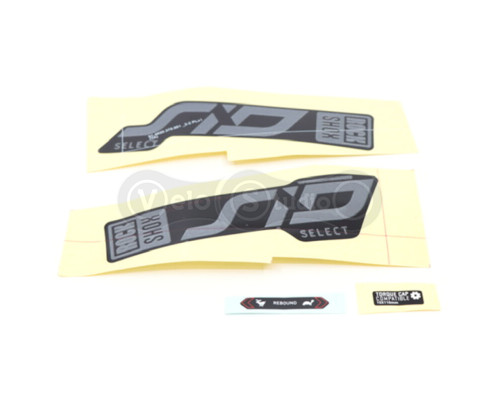 Наклейки на вилку RockShox SID SELECT 120 29 MGRY/BLK