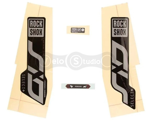 Набір наклейок на вилку RockShox SID SELECT+ 120 29 MPLR/BLK
