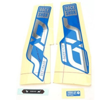Набір оригінальних наклейок на вилку RockShox SID ULTIMATE 80-100 27/29 GPLRF/BLU