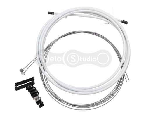 Комплект тросів та сорочок SRAM MTB Brake Cable Kit White 5mm - нержавіюча сталь