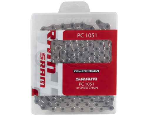 Цепь SRAM PC 1051 PowerLock 10 скоростей 144 звеньев