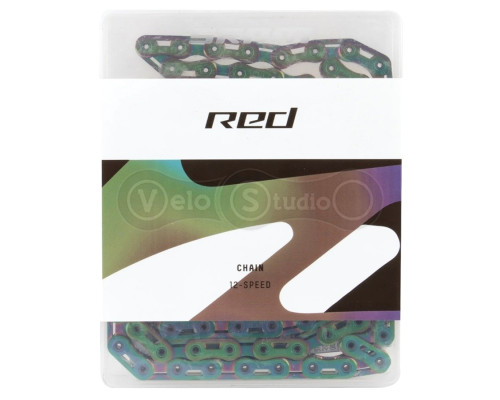 Ланцюг SRAM Red E1 Flattop 12 швидкостей 126 ланок Rainbow