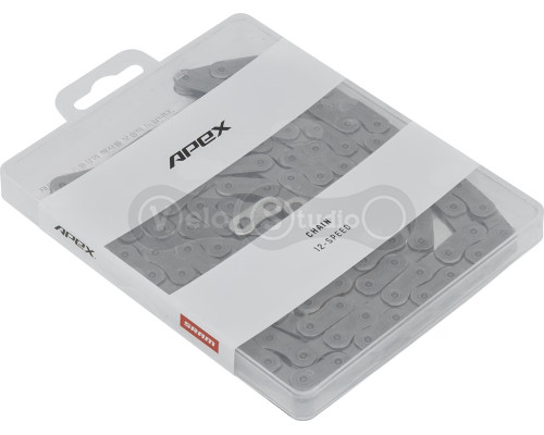 Ланцюг SRAM Red E1 Flattop 12 швидкостей 126 ланок Silver