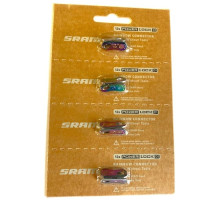 Замок цепи SRAM Flattop Chain Connector 12 скоростей Rainbow - 4 штуки