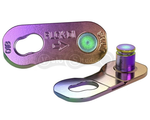 Замок цепи SRAM Flattop Chain Connector 12 скоростей Rainbow - 4 штуки