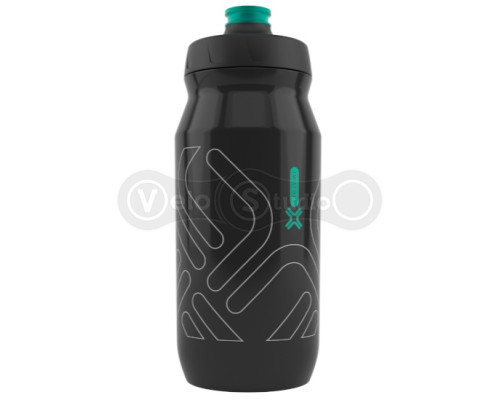 Антибактериальная фляга FIDLOCK BOTTLE 600мл., черный/серый