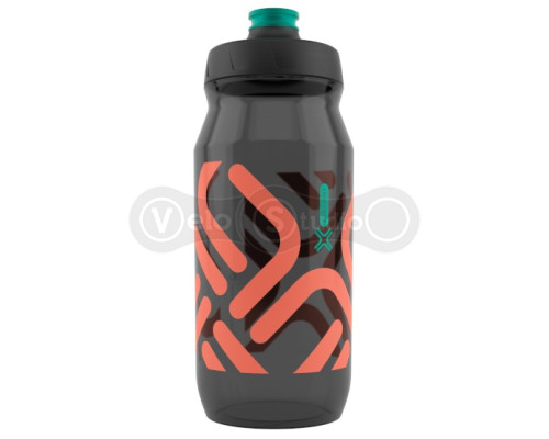 Антибактеріальна фляга FIDLOCK BOTTLE 600мл., прозора/чорна/жовтогаряча