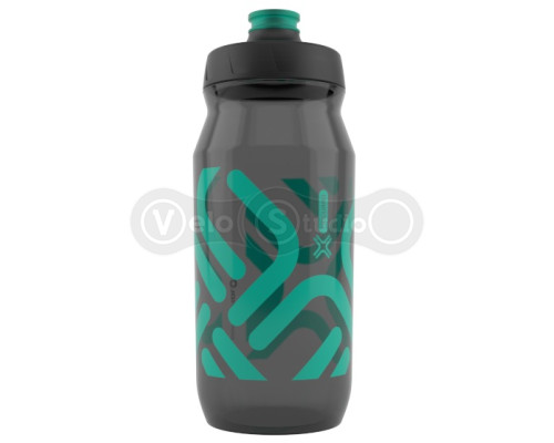 Антибактериальная фляга FIDLOCK BOTTLE 600мл., прозрачный/черный/зеленый