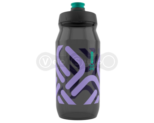 Антибактериальная фляга FIDLOCK BOTTLE 600мл., прозрачный/черный/сиреневый