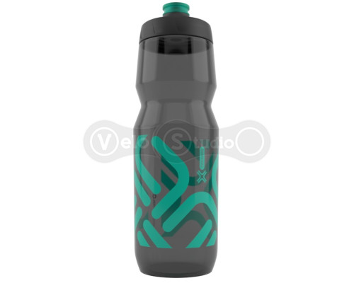 Антибактериальная фляга FIDLOCK BOTTLE 750мл., прозрачный/черный/зеленый