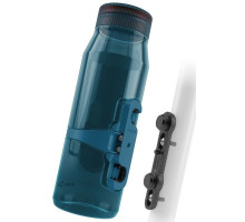 Фляга з магнітним утримувачем та базою FIDLOCK TWIST bottle 700мл., прозорий/синій