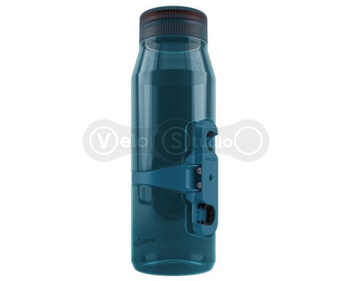 Фляга з магнітним кріпленням FIDLOCK TWIST single bottle 700мл., прозорий/синій